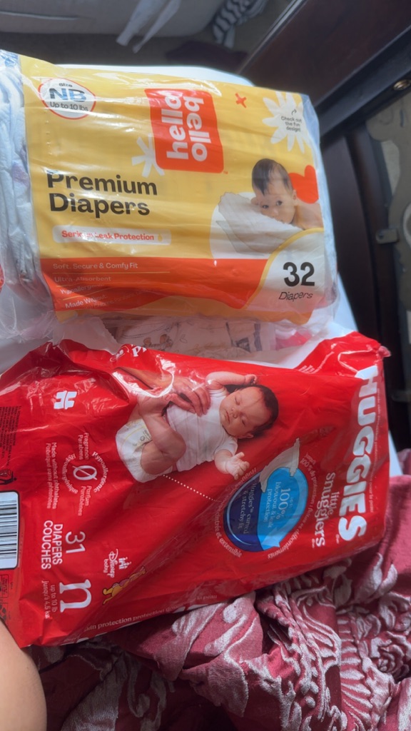 Free New born diapers