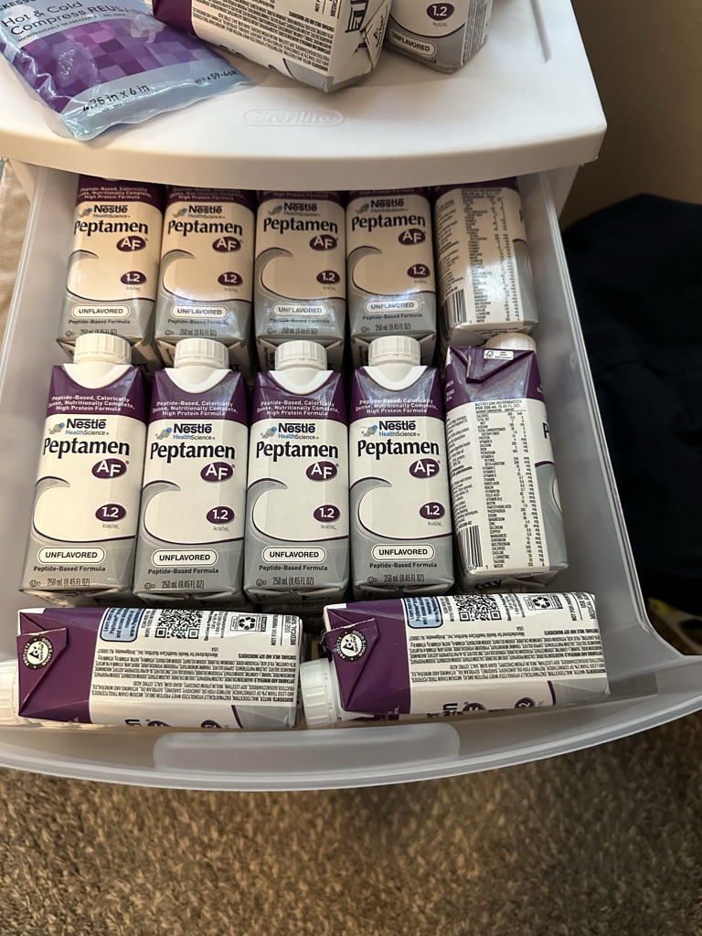 Free Peptamen tube feeding formula