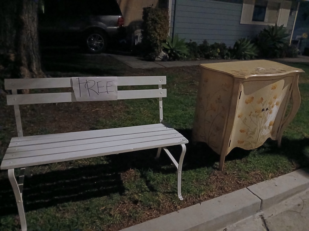 Free Dresser, Bench