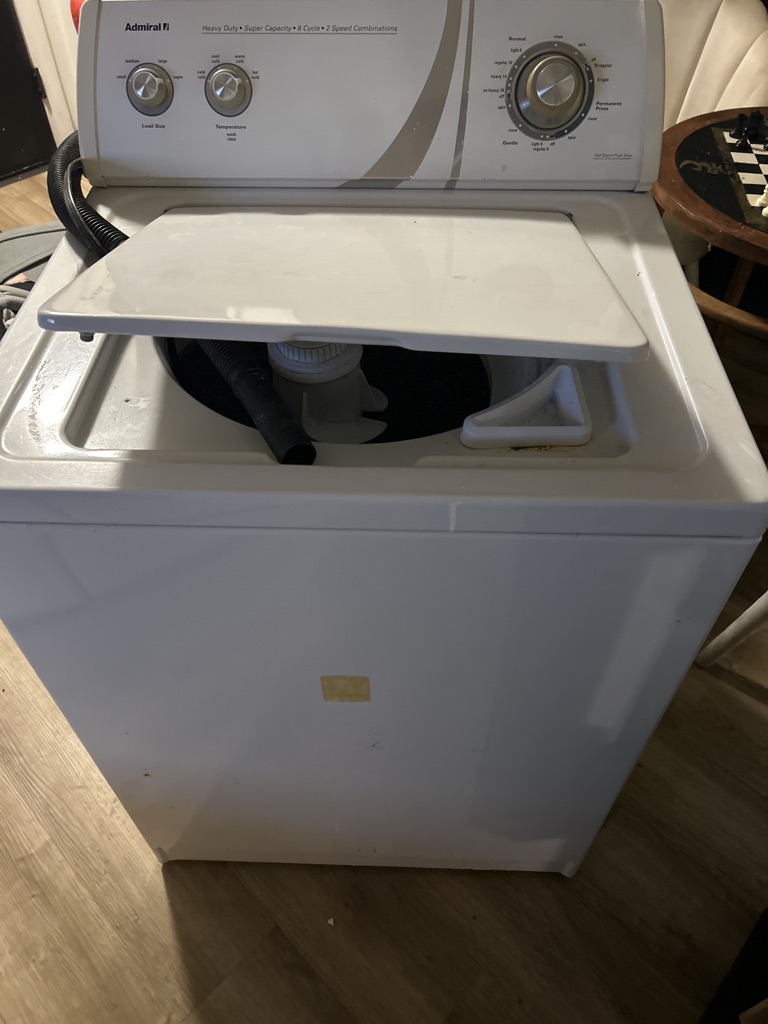 Free washer and dryer
