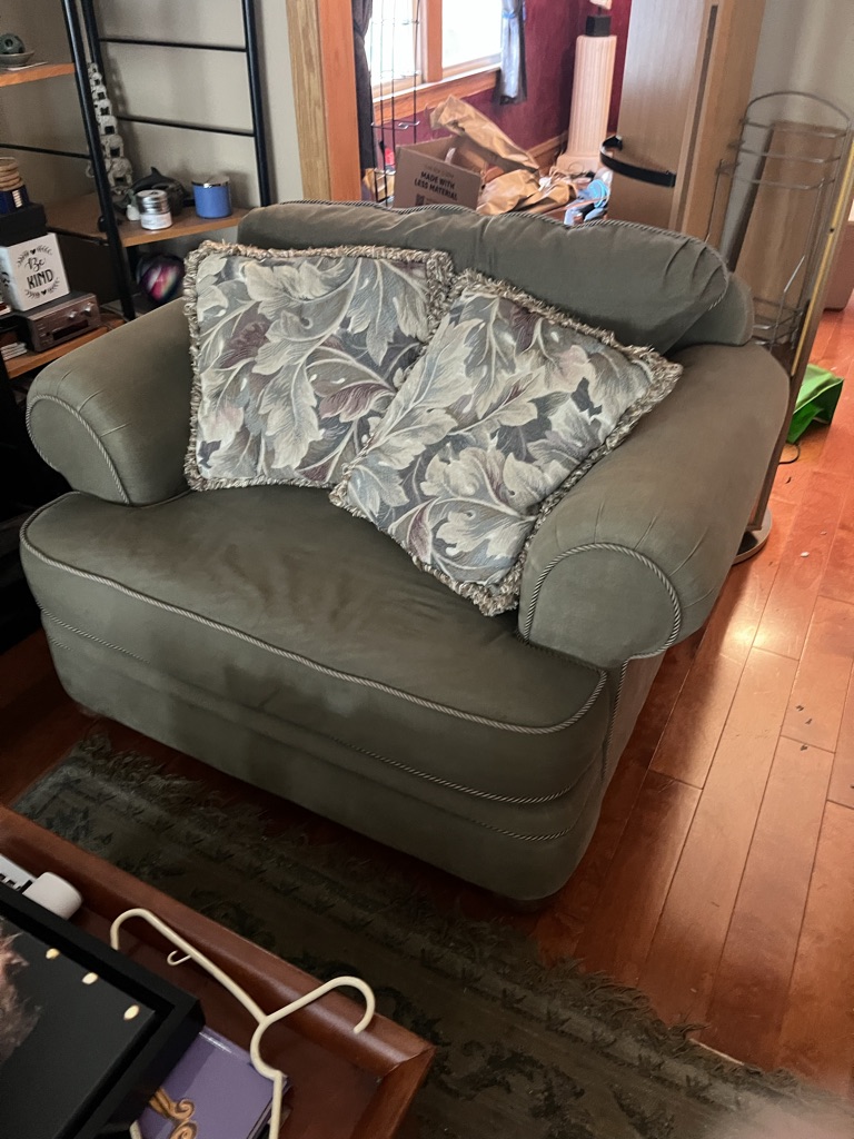 Free Loveseat 52” and coaches 85”