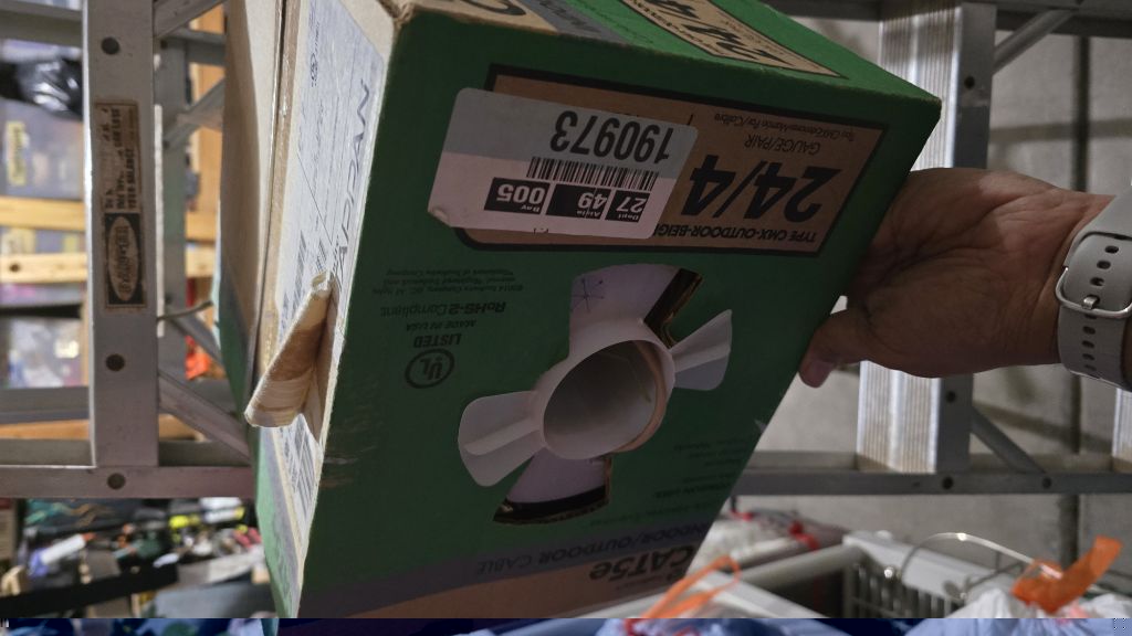 Free Cat5e cable 400 ft