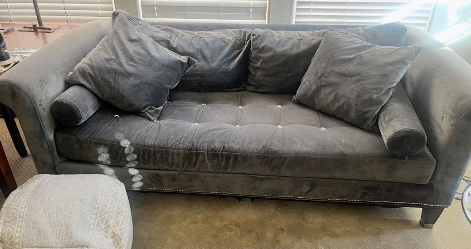 Free Two couches velvet