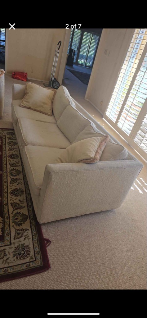 Free White couches for free