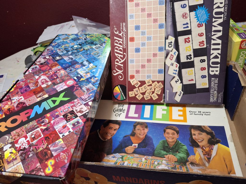 Free Rummikup, Scrabble, Life and Dropmix