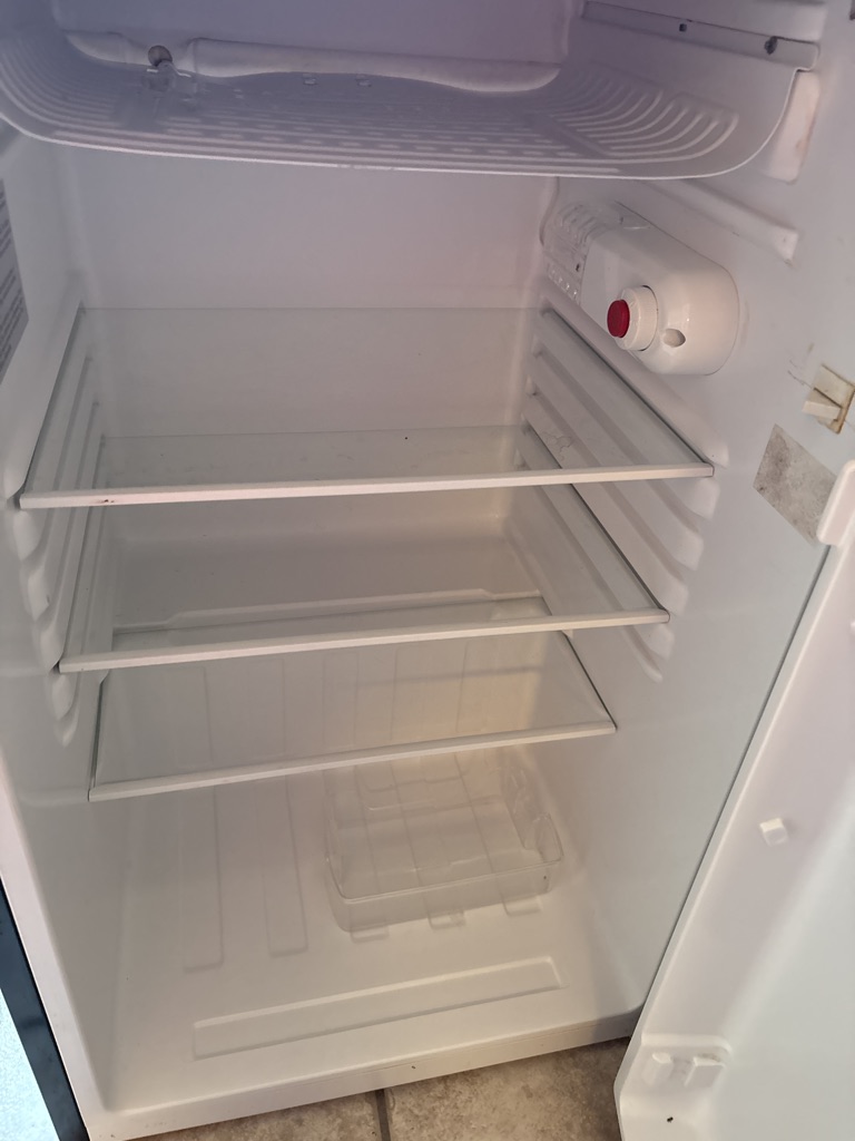 Free magic chef white mini fridge