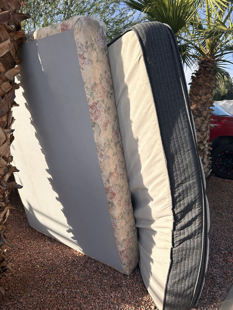 Free Queen size Matress and box spring