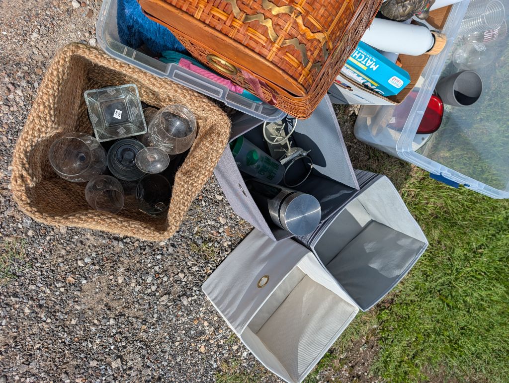 Free garage sale stuff