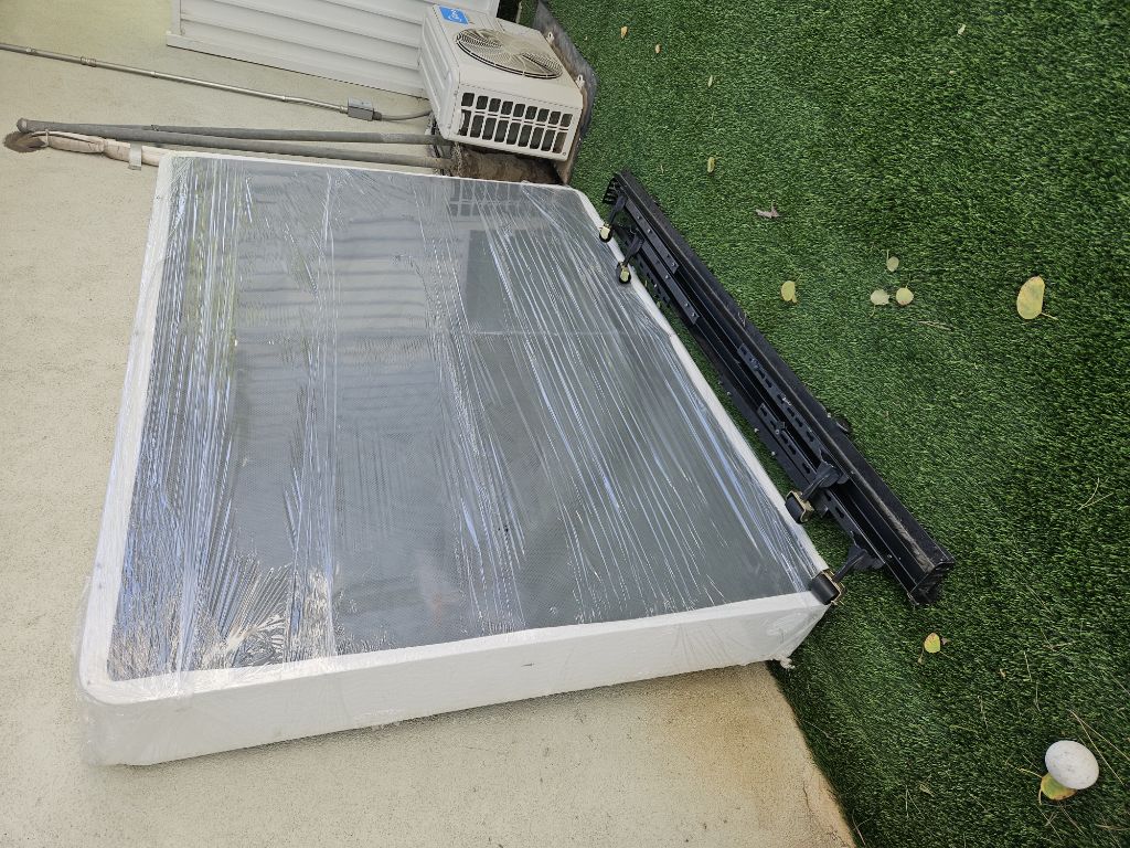 Free QUEEN size box spring and Frame