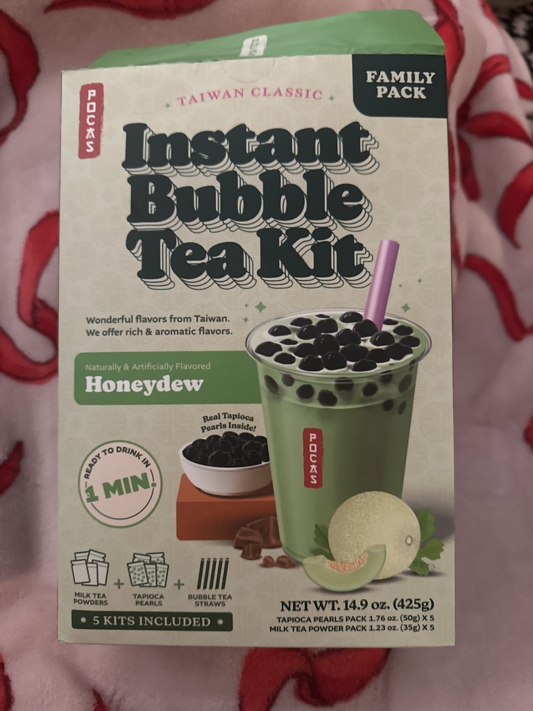 Free instant bubble tea