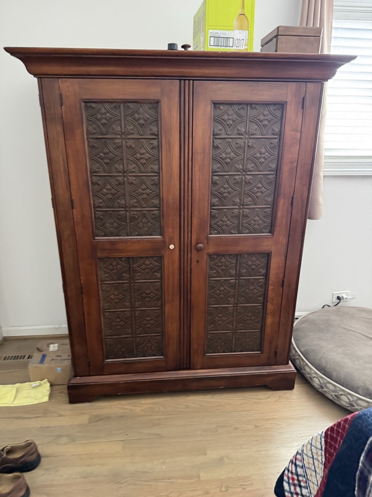 Free Armoire media cabinet