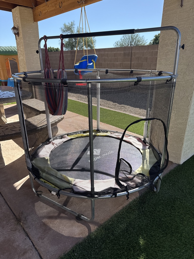 Free kids trampoline