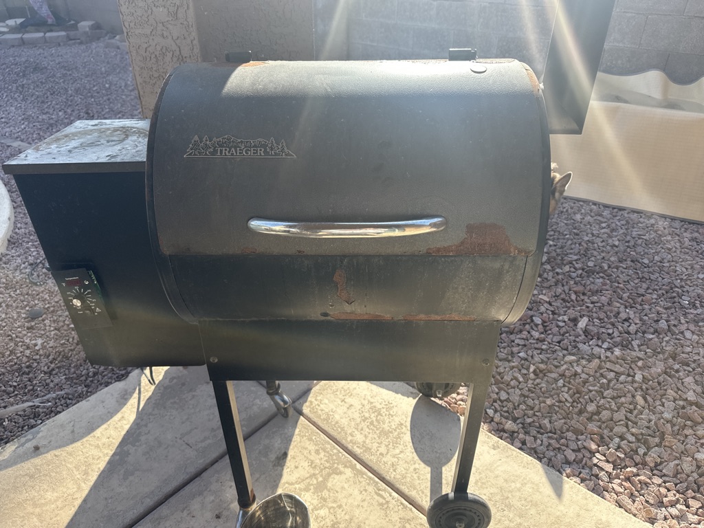 Free trawler grill smoker