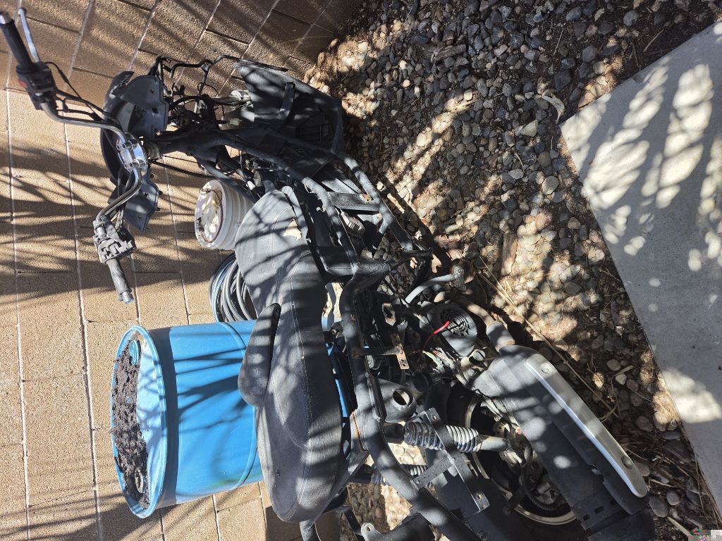 Free chinese passenger scooter85 mph when it ran.needs everything