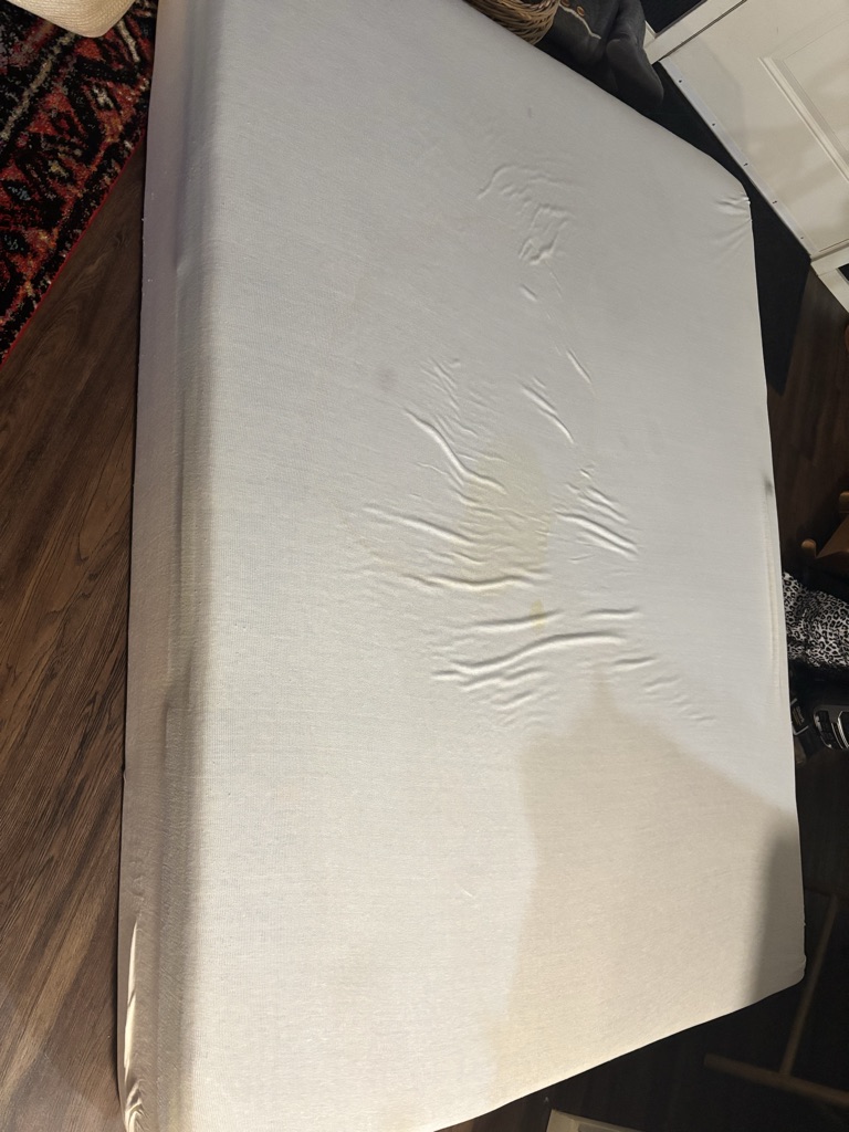 Free Queen size memory foam mattress