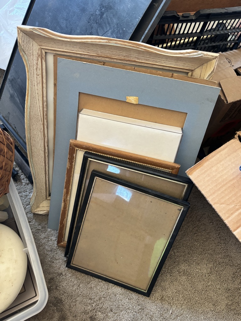 Free - Picture frames.  More than shown!