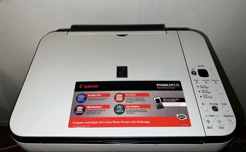FREE canon pixma mp 270