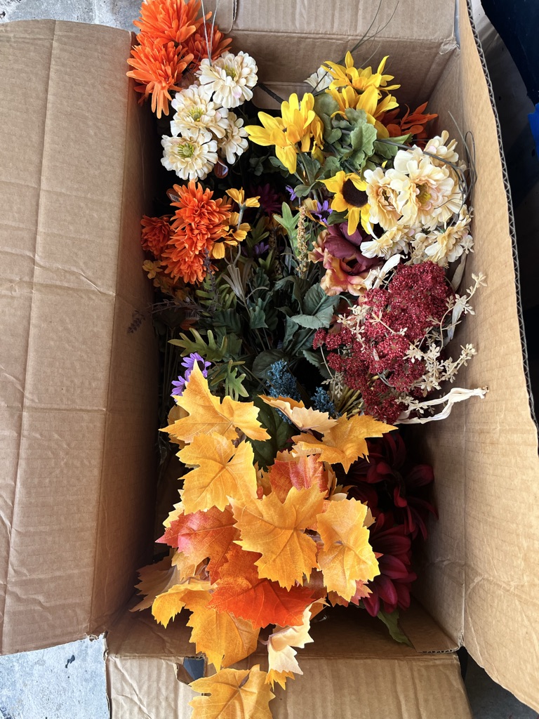 Free ARTIFICIAL flowers