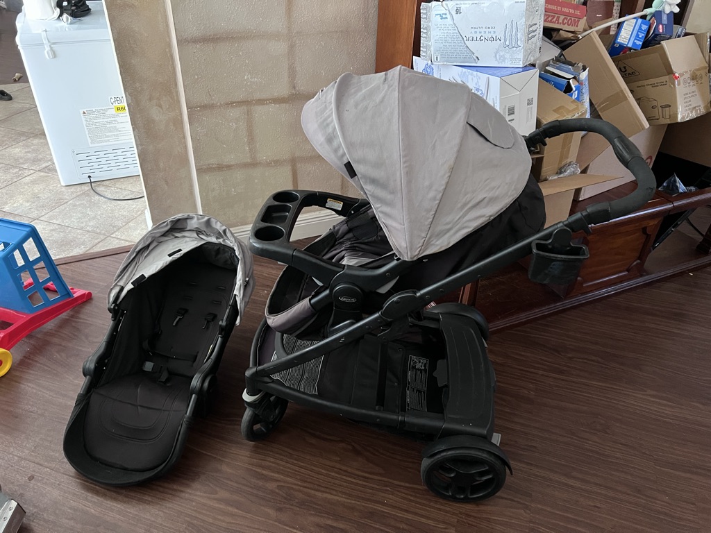 Free **CURB ALERT** Graco Uno2duo Stroller
