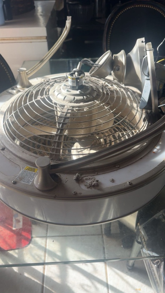 Free Ceiling Fan  g Fan Fixture needs remote call manufacturer