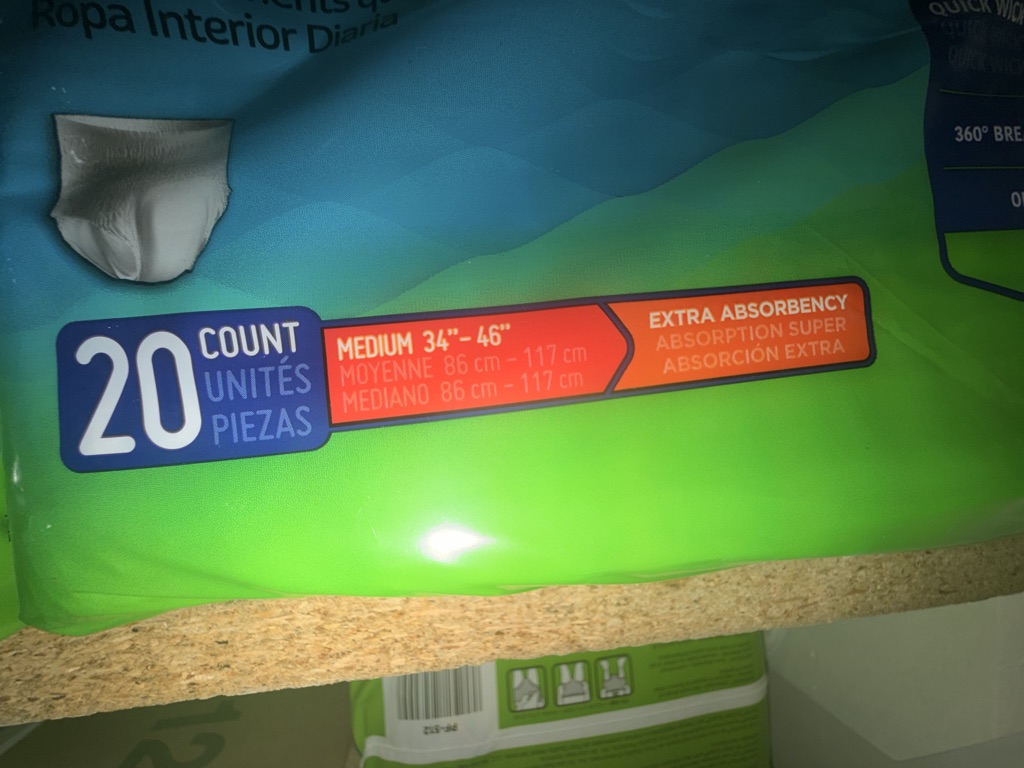 Free Disposable underwear.