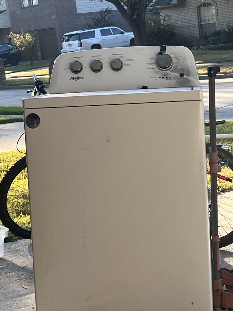 Free washer! Don’t work