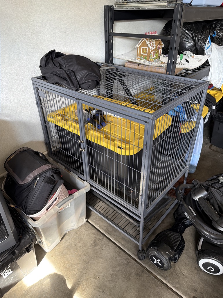 Free pet cage