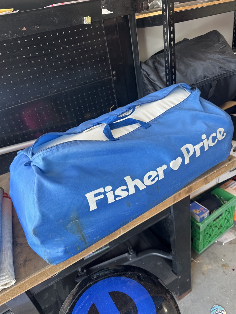 Free Frisher price portable crib