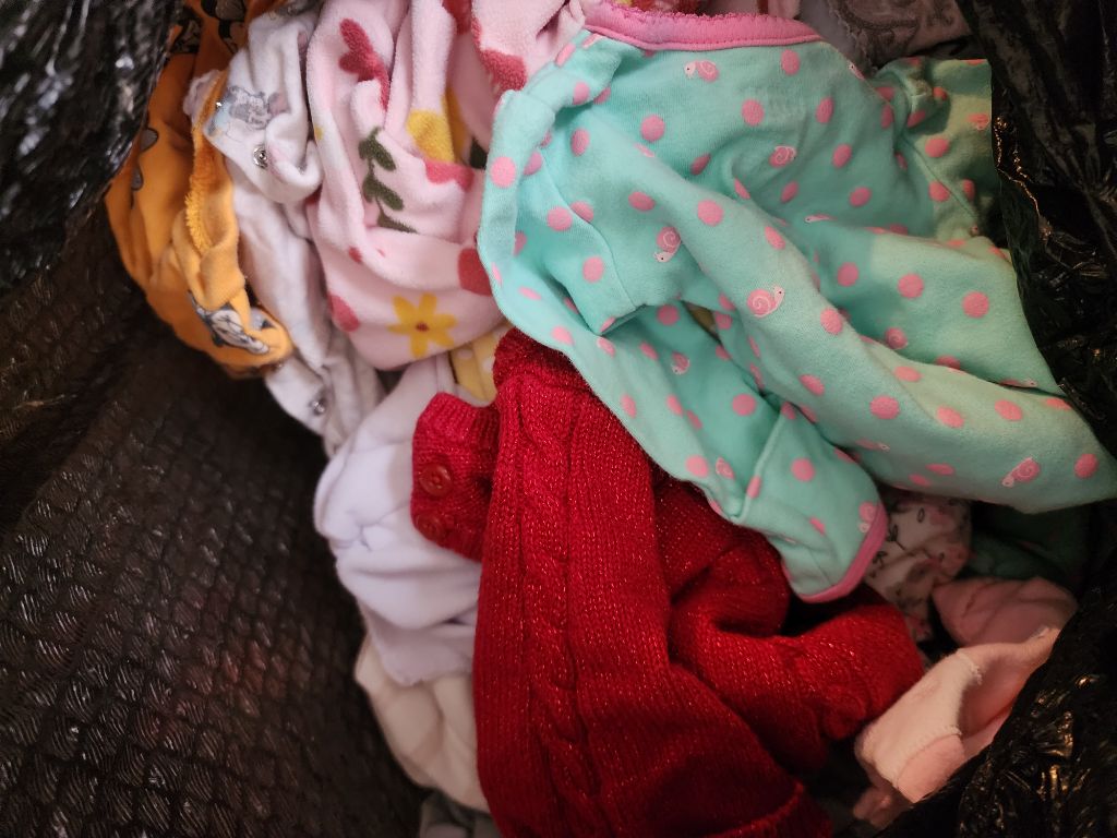 Free Bag of newborn girls clothes