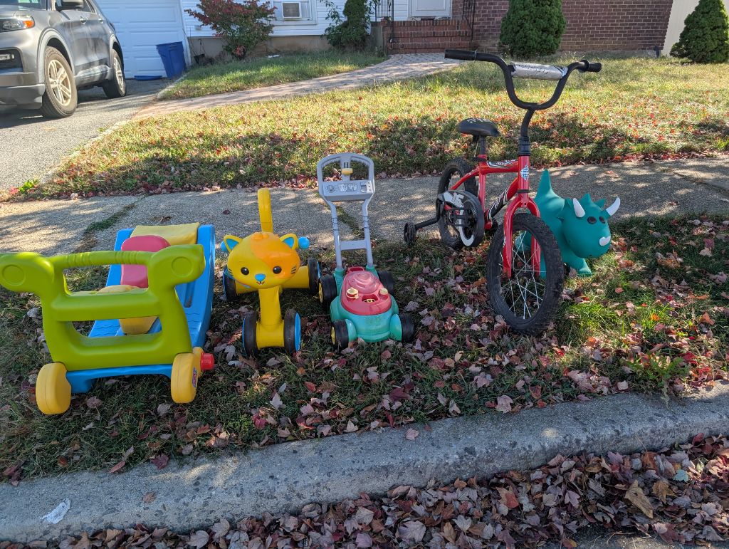 Free toddler items
