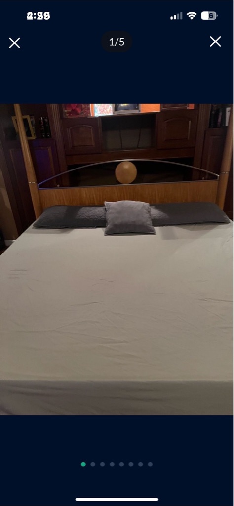 Free Ethan Allen king headboard and armoire