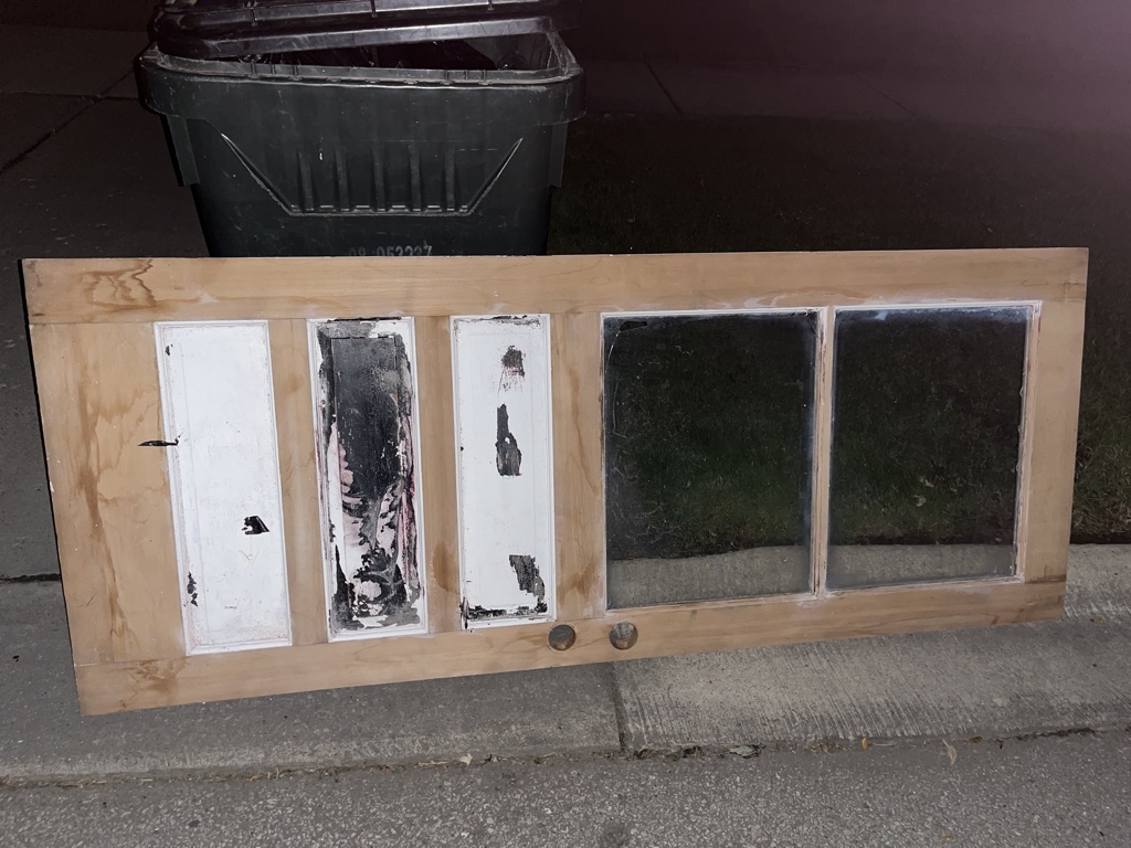 Free Sanded door