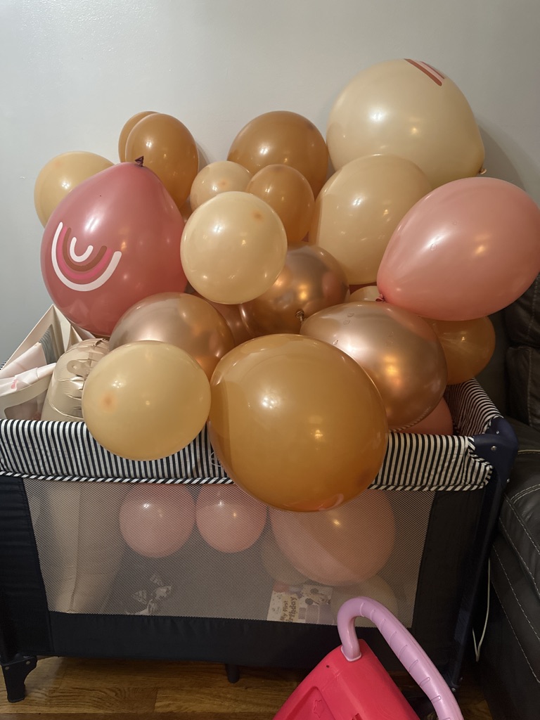 Free Balloons from 1st birthday party