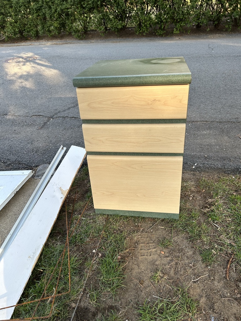 Free Wooden file cabinet