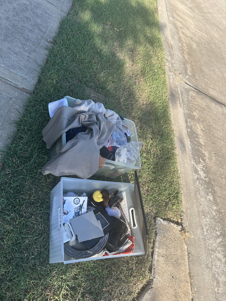 Free Mixed items women’s clothes and more on curb only