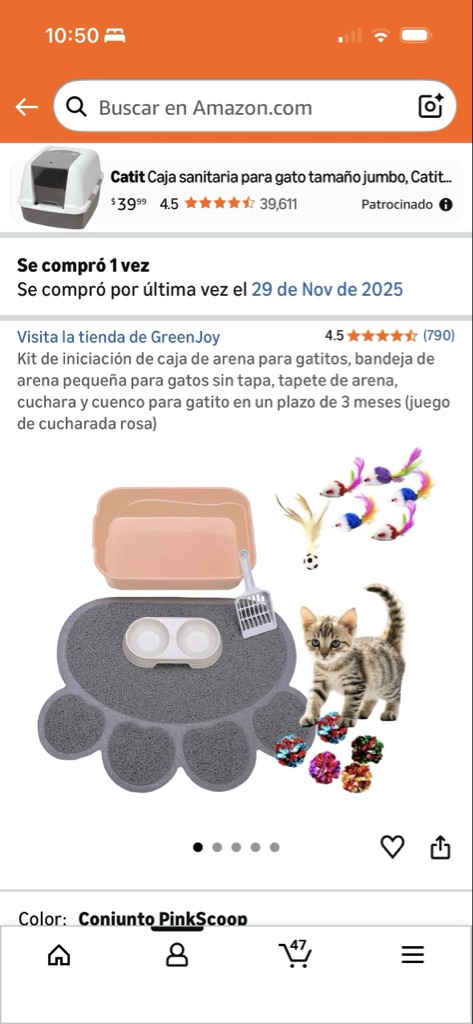 Free house cat and kit Litter box for cat beginners