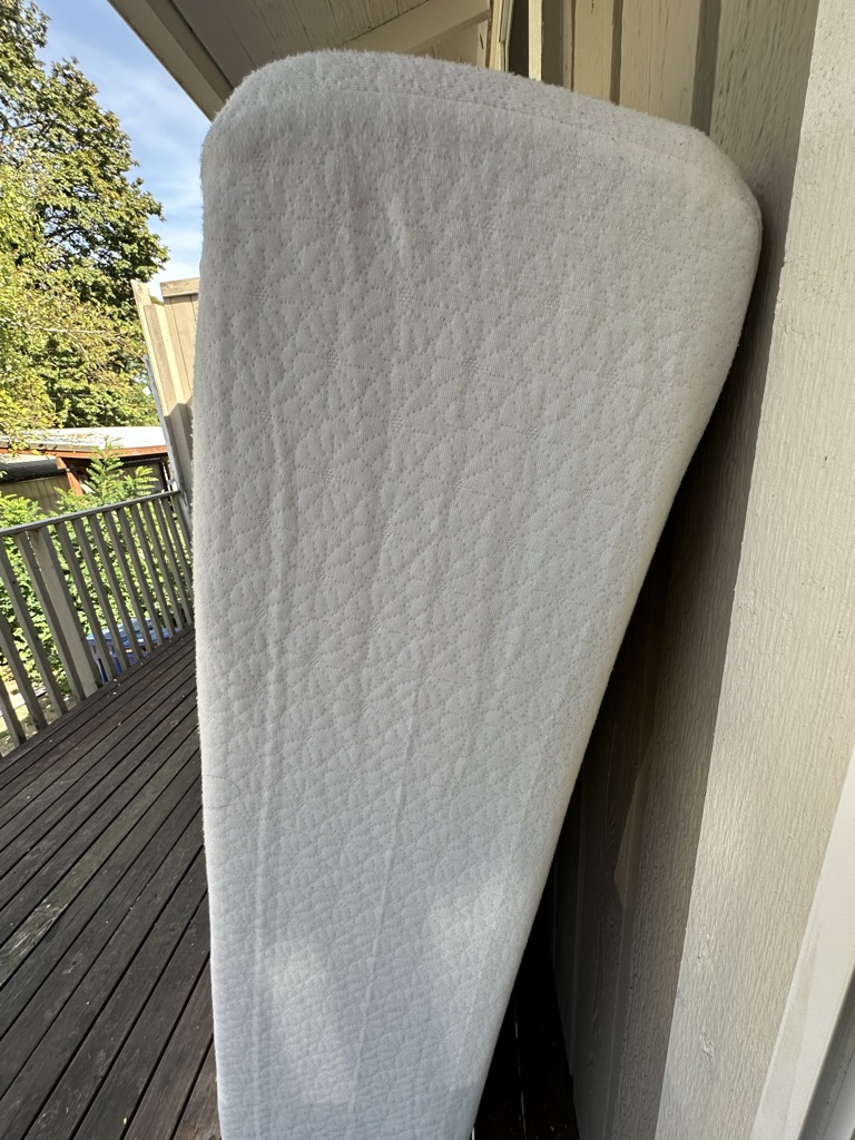 Free Full bed with full bed frame.