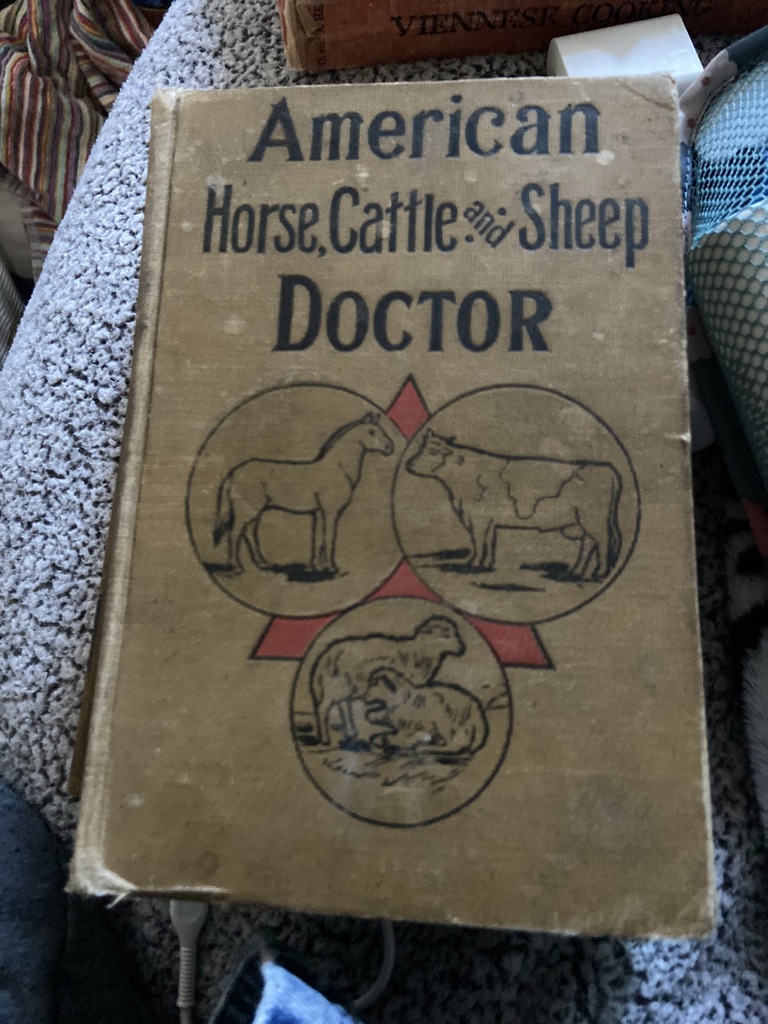 Free Antique book about cattle , horse and sheep
