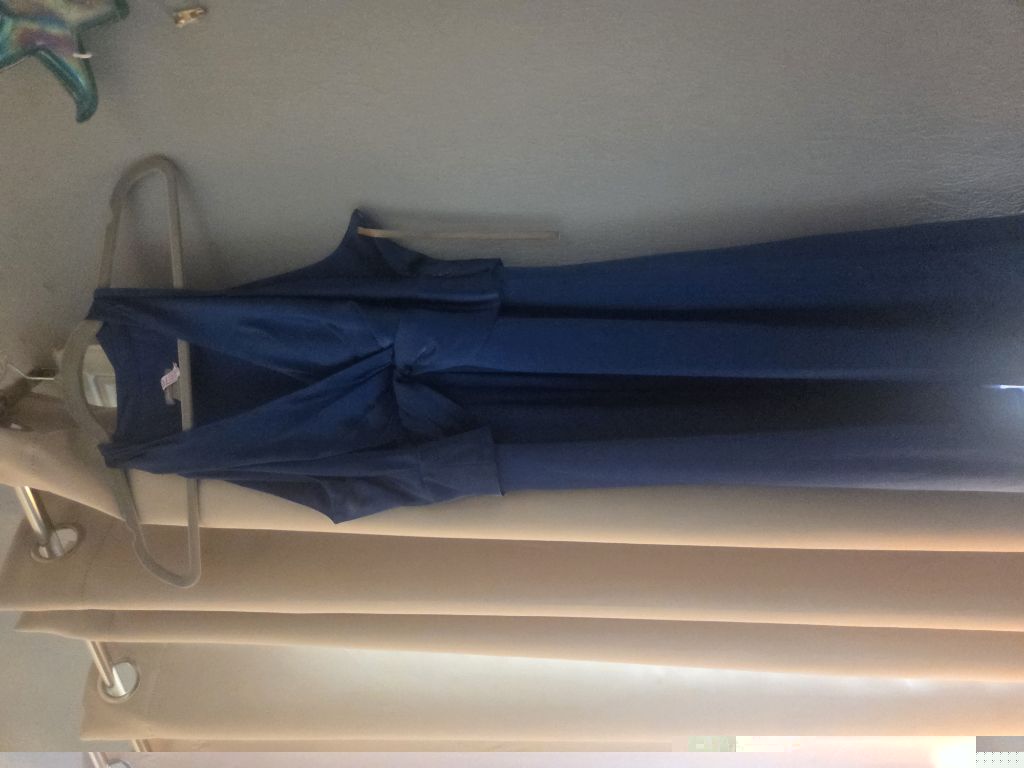 Free Blue Silk Dress from Ann Taylor
