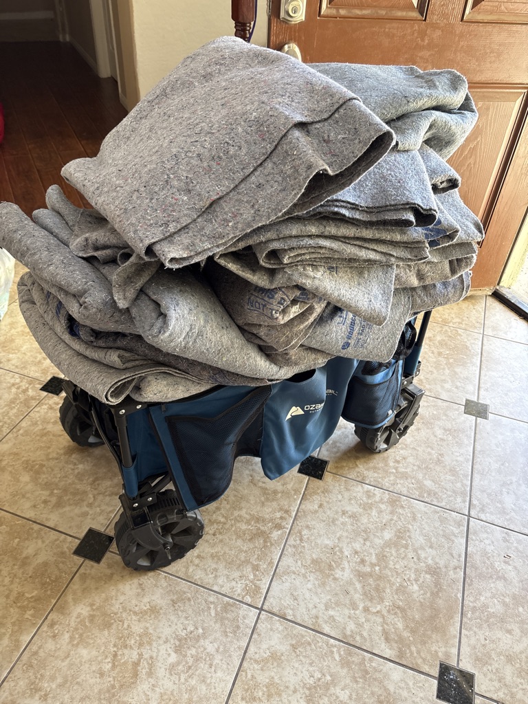 Free Moving blankets
