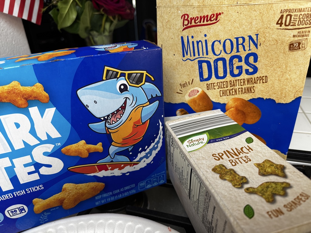 Free (Opened) frozen food