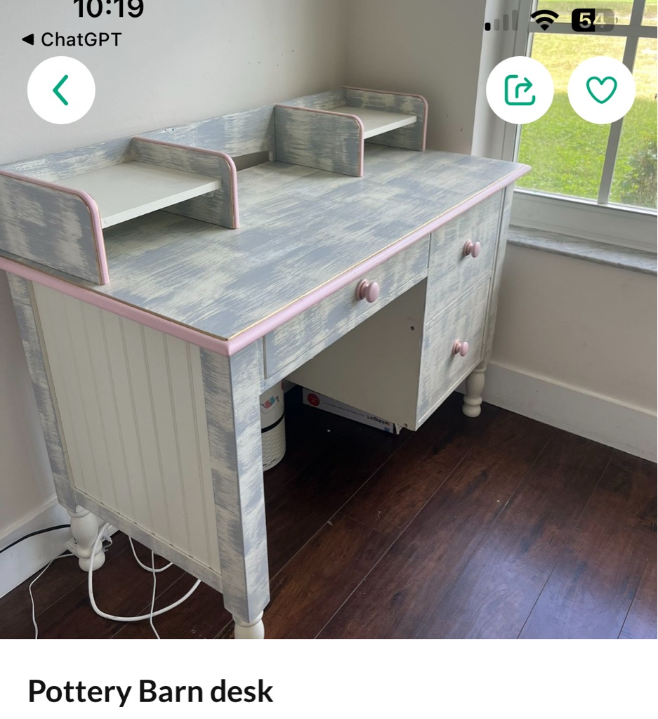 Free Pottery Barn Desk