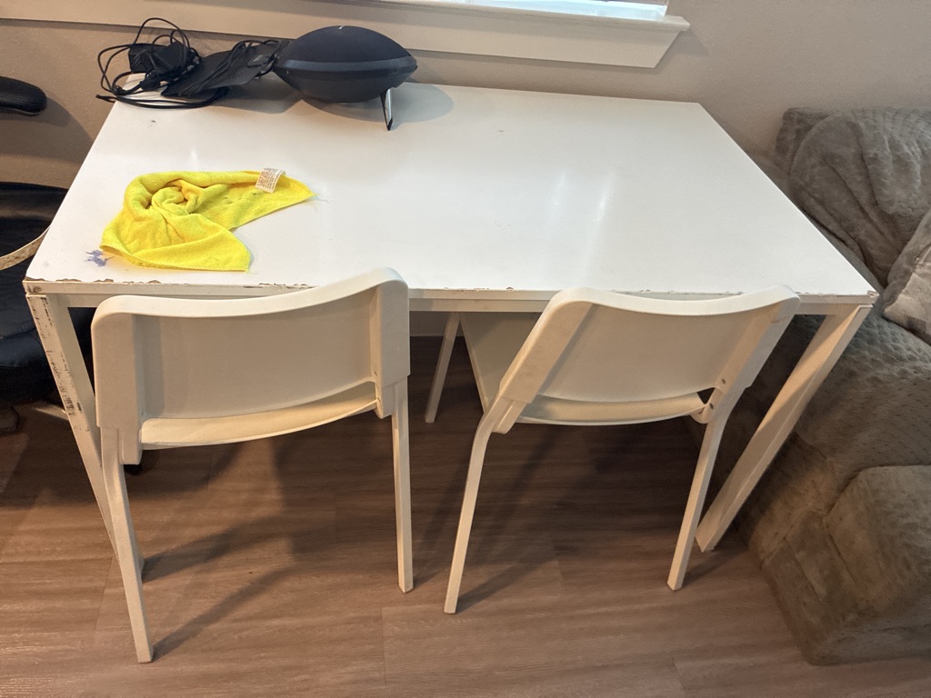 Free table and 4 chairs