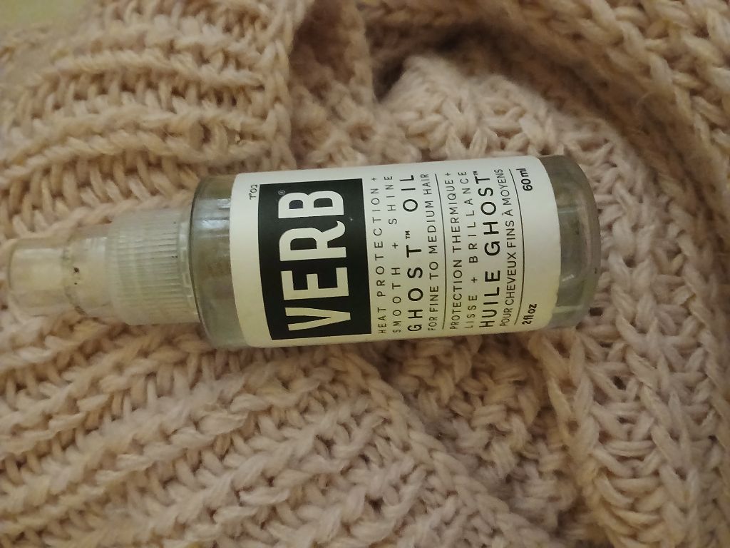 Free Ghost hair oil for heat petection