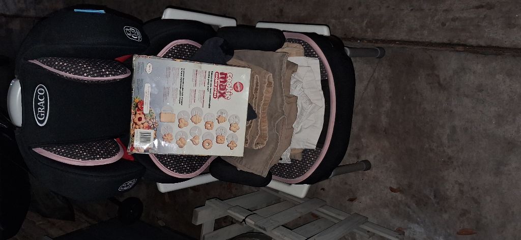 Free baby booster misc stuff