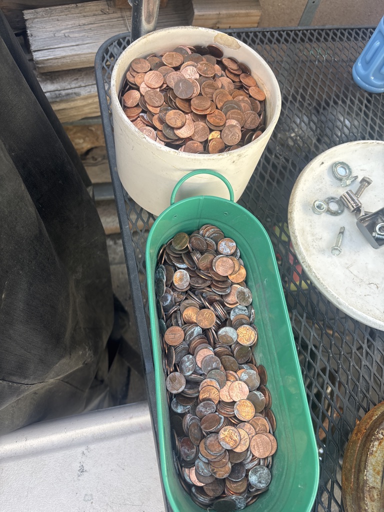 Free pennies