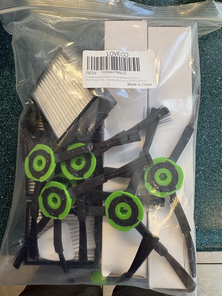 Free Roomba Replacement parts