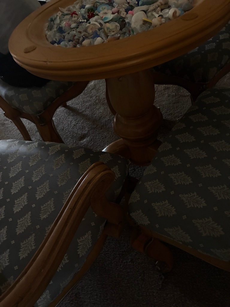 Free Beautiful dinette set needs a little TLC