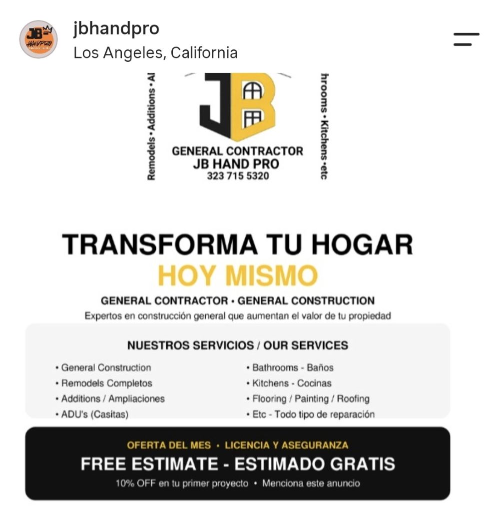 Free General construction