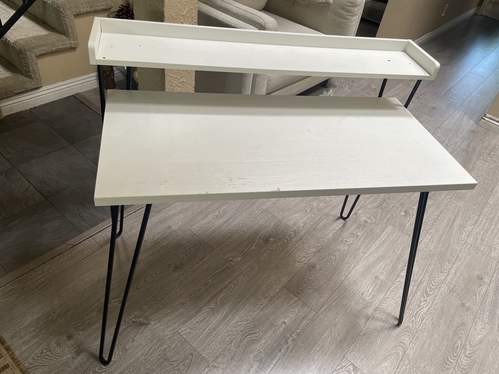 Free Desk with shelf